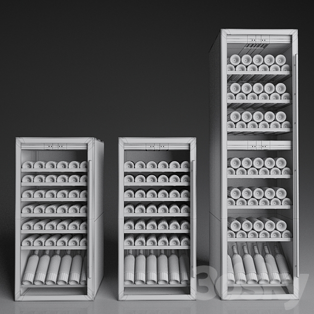 Wine cabinet 3DSMax File - thumbnail 2