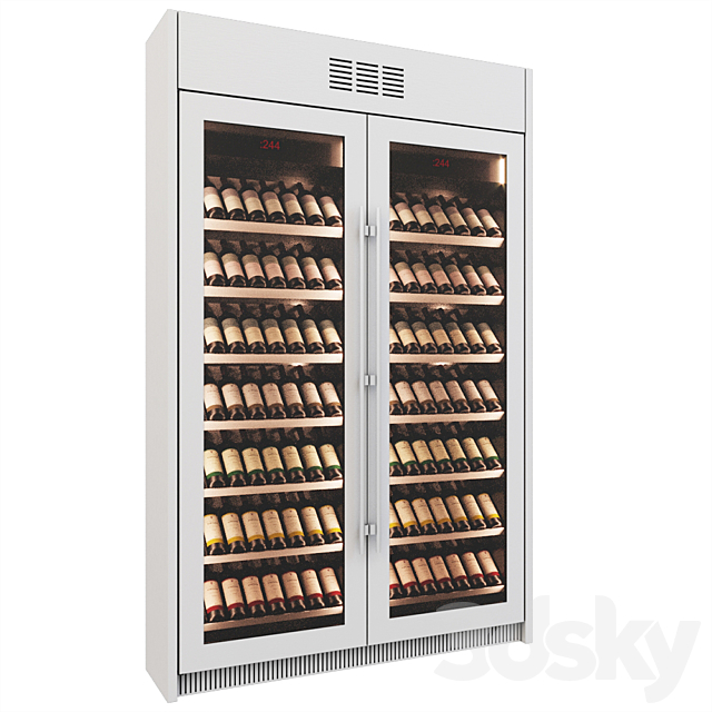 Wine cabinet 3DSMax File - thumbnail 2