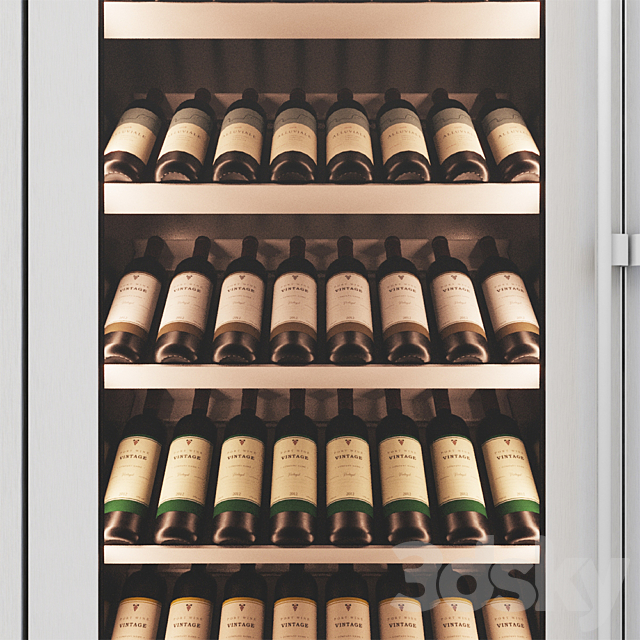 Wine cabinet 3DSMax File - thumbnail 3