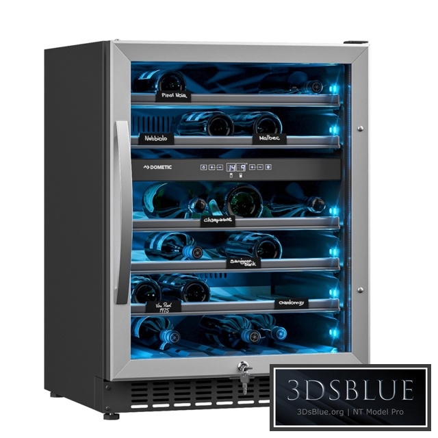 Wine cabinet DOMETIC MaCave S46G 3DS Max - thumbnail 3