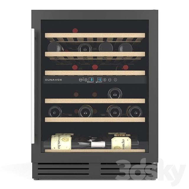 Wine cabinet Dunavox DX51 3ds Max - thumbnail 1