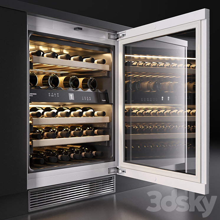 Wine Cabinet Liebherr UWT1682 3DS Max - thumbnail 1