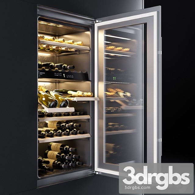 Wine Cabinet Liebherr WTEES 2053 3dsmax Download - thumbnail 1