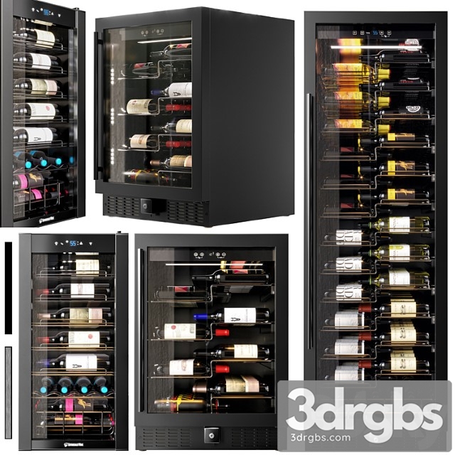 Wine enthusiast vino view fridge set - thumbnail 1