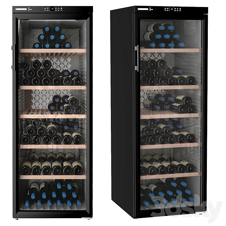 Wine_cabinet_Liebherr_WTb_4212_20 3DS Max - thumbnail 1