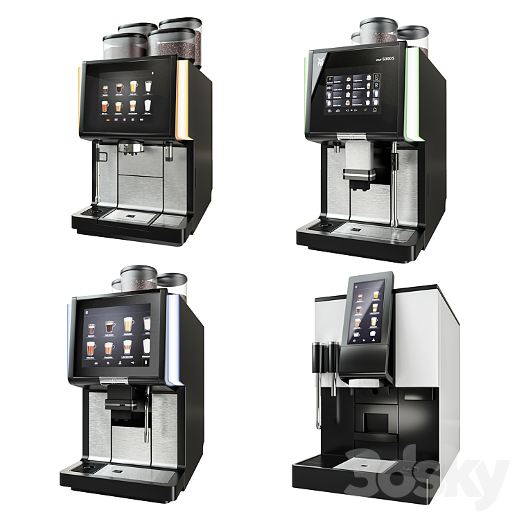 Wmf vending coffe machine 3DS Max - thumbnail 1