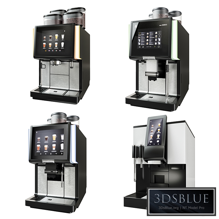 Wmf vending coffe machine 3DS Max - thumbnail 3