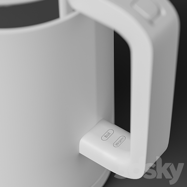 Xiaomi electric kettle set 3DSMax File - thumbnail 4