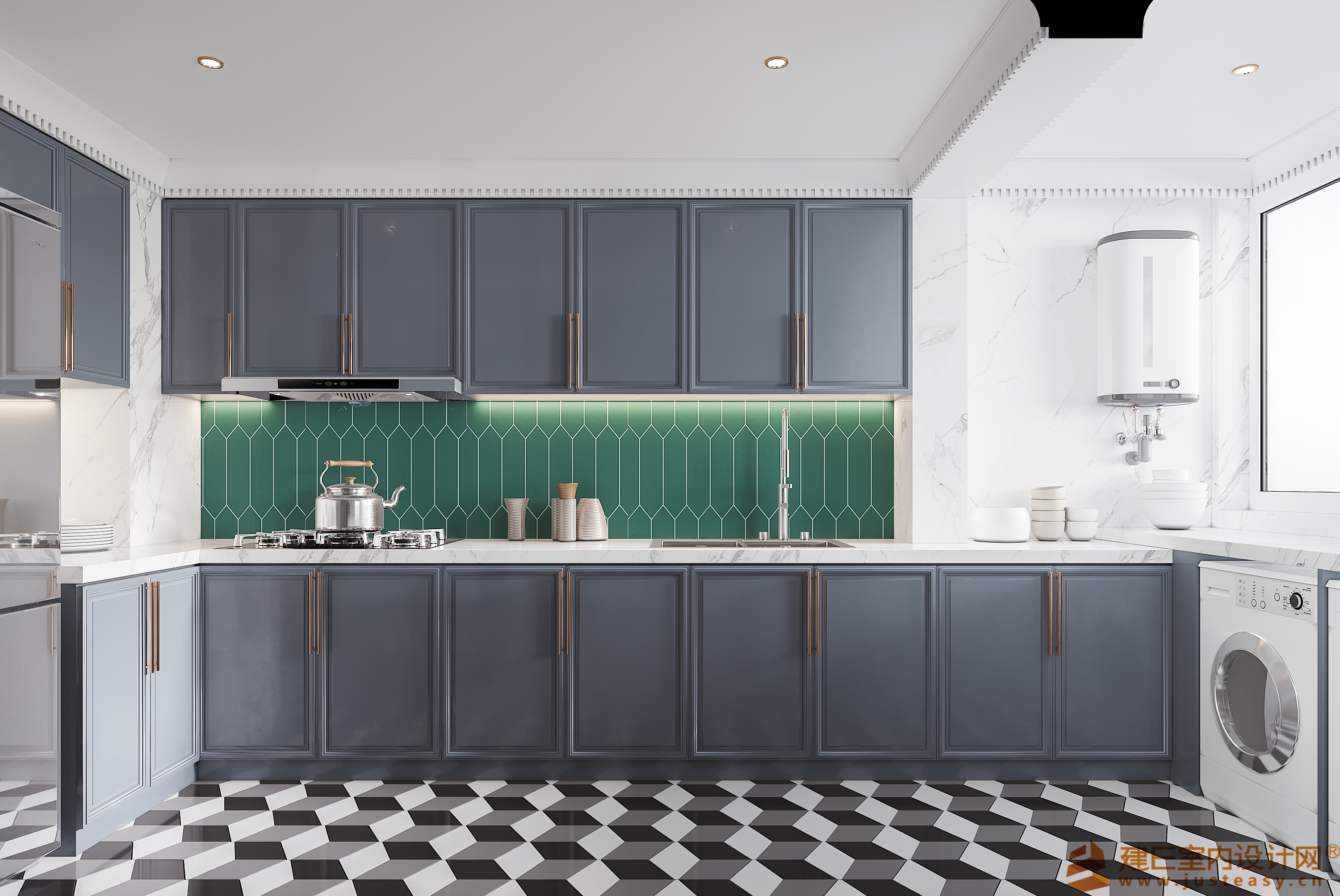 Justeasy 20 – House Space – 02 – KITCHEN – U22 - thumbnail 1