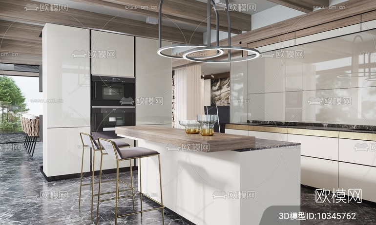 KITCHEN SETS – VRAY / CORONA – 3D MODEL – 1461 - thumbnail 1