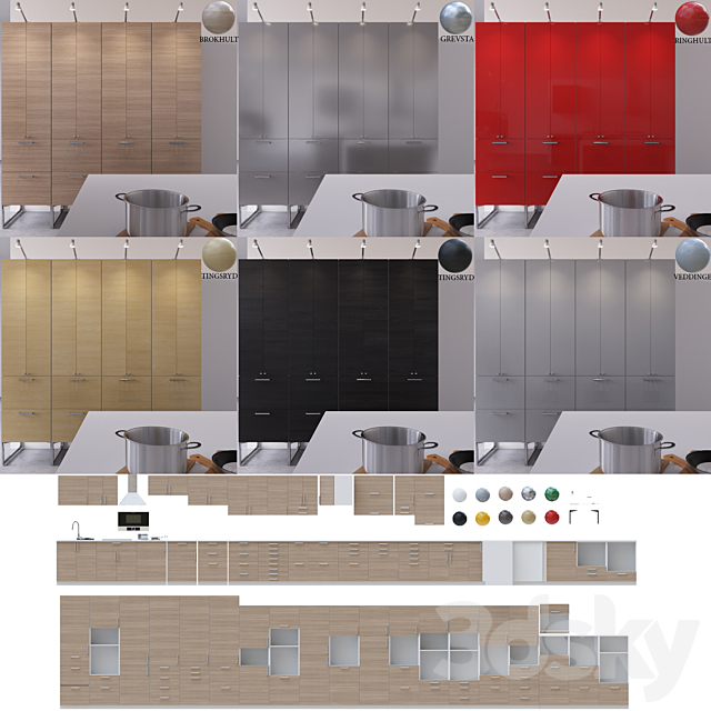 10 KITCHEN IKEA 3DSMax File - thumbnail 2