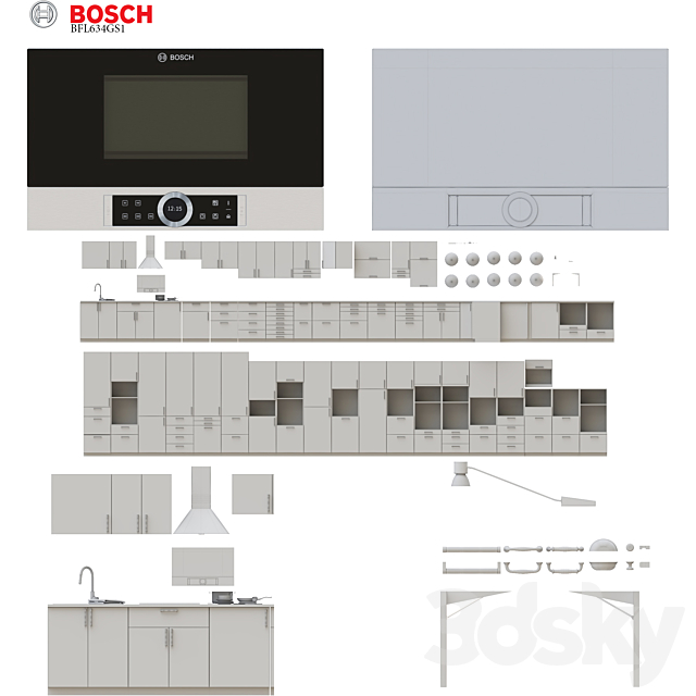 10 KITCHEN IKEA 3DSMax File - thumbnail 3