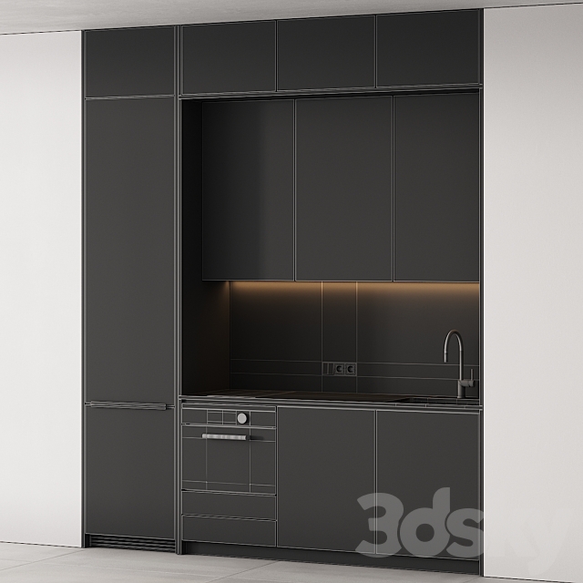 235 modern kitchen 13 mini kitchen 02 PART 1 3DSMax File - thumbnail 7