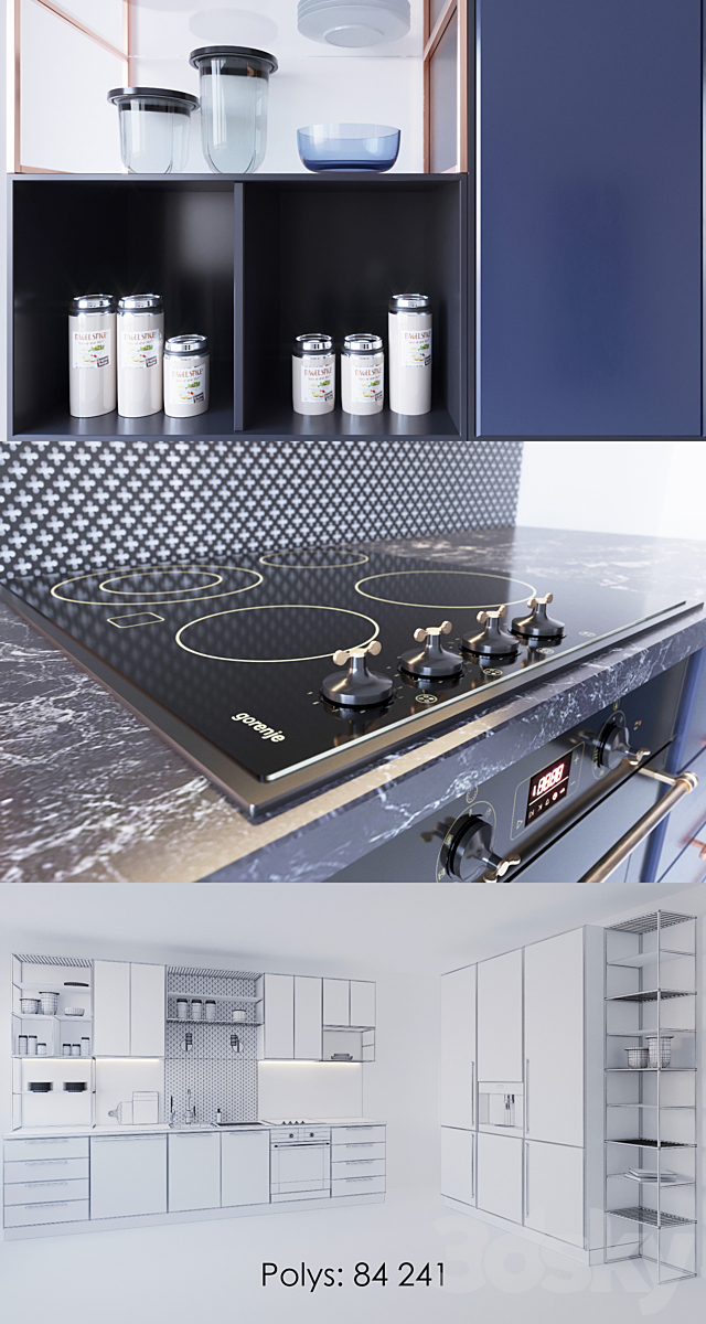 98’Atelier Kitchen 3DSMax File - thumbnail 3