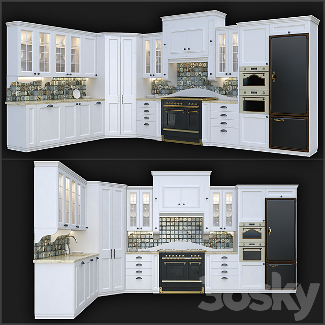 American kitchen REFINED LLC 3DSMax File - thumbnail 1