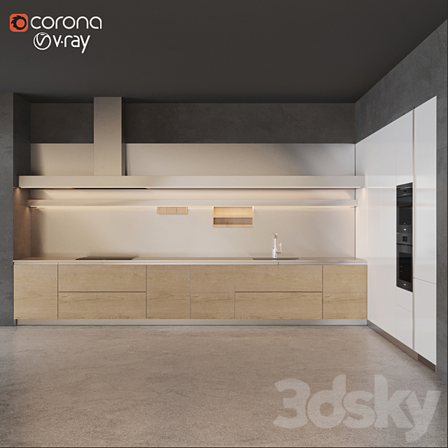 Arclinea Gamma 2 3DS Max Model - thumbnail 3