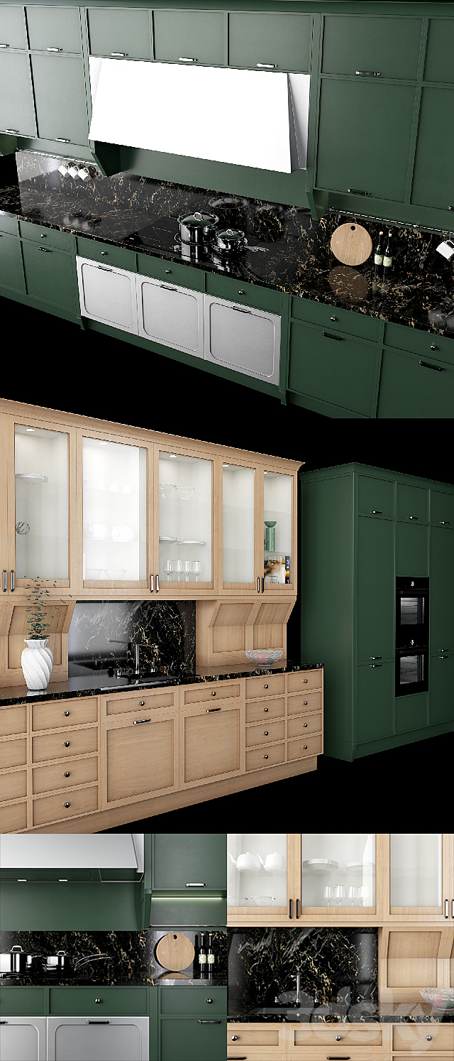 Aster Cucine Avenue 3DS Max Model - thumbnail 2