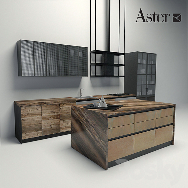 Aster – factory 3DS Max Model - thumbnail 2