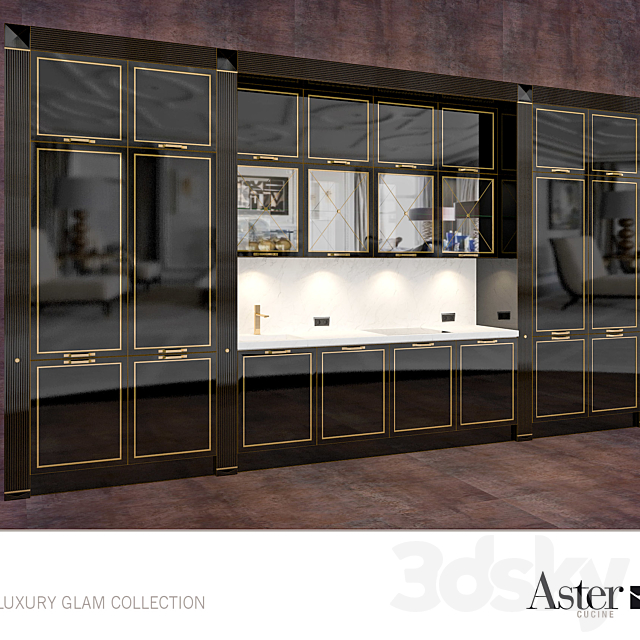 ASTER – luxury glam collection 3DSMax File - thumbnail 1