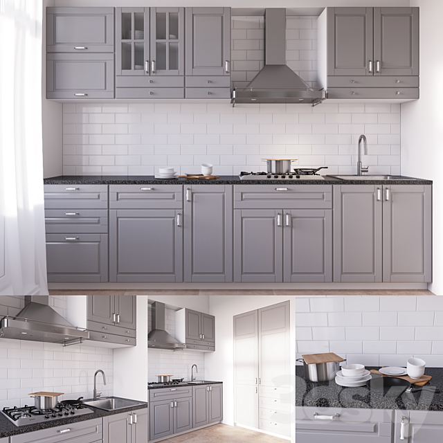 BODBYN Kitchen 3DSMax File - thumbnail 1