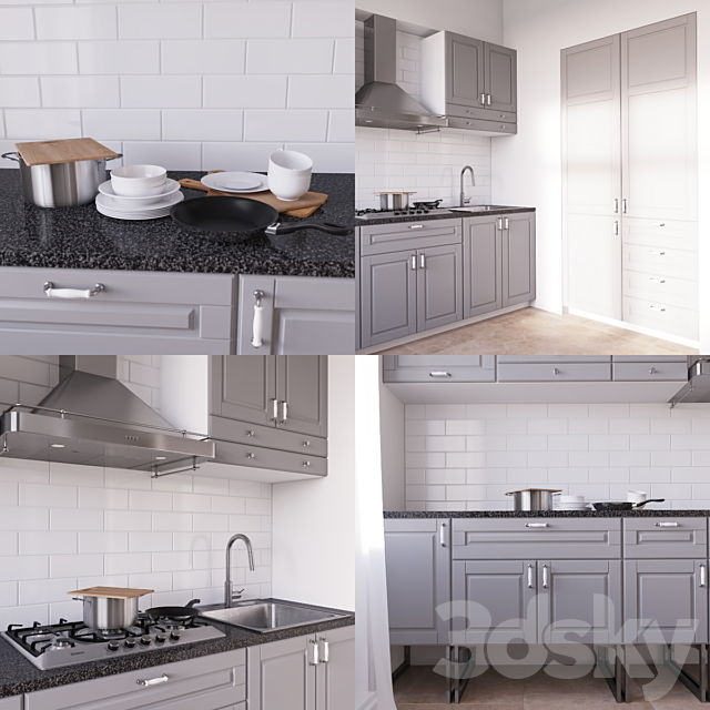 BODBYN Kitchen 3DSMax File - thumbnail 2