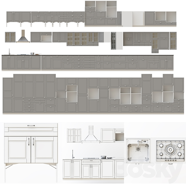 BODBYN Kitchen 3DSMax File - thumbnail 3