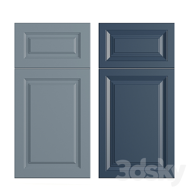 Cabinet Doors Collection.02 3ds Max - thumbnail 3