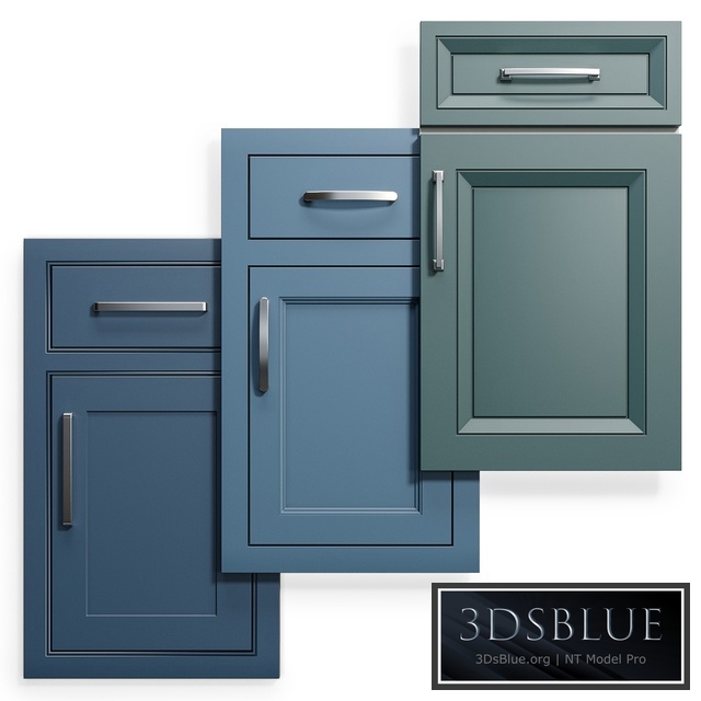 Cabinet Doors Set 10 3DS Max - thumbnail 3