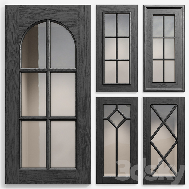 Cabinet Doors Set 5 3DSMax File - thumbnail 1