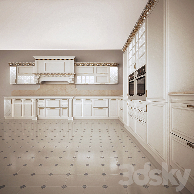 Classic cuisine 3DSMax File - thumbnail 2