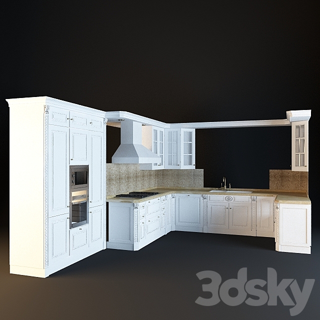 Classical cuisine 3DSMax File - thumbnail 1