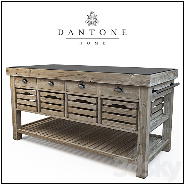 “DANTONE” firms kitchen island 3DSMax File - thumbnail 1