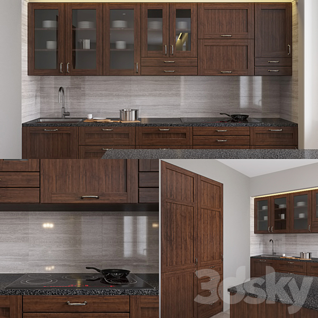 EDSERUM Kitchen 3DSMax File - thumbnail 1