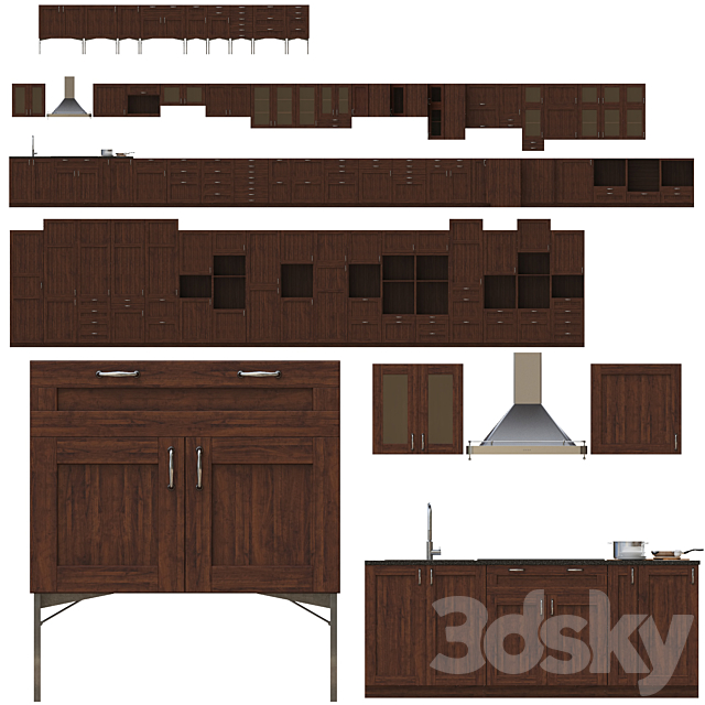 EDSERUM Kitchen 3DSMax File - thumbnail 2