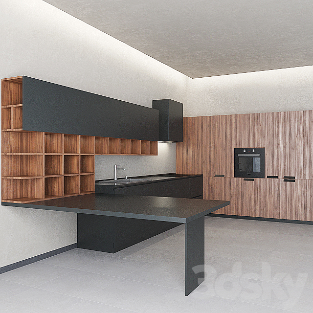 Euromobil Kitchen – Lain 3DSMax File - thumbnail 2