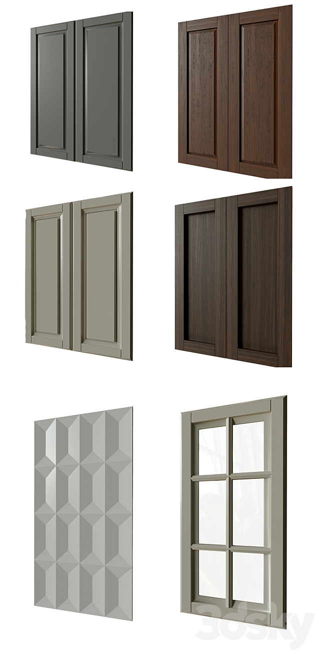 Facades and handles IKEA 3DSMax File - thumbnail 2