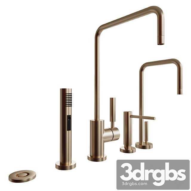 Dornbracht kitchen faucet set 01 - thumbnail 1