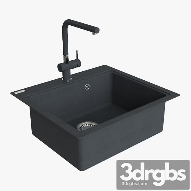 Franke maris sink mrg 610 58 fragranite onyx - thumbnail 1