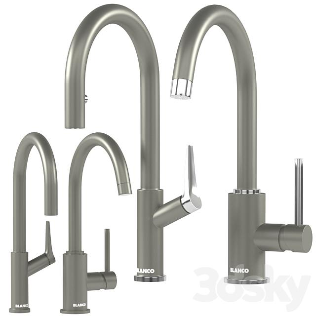 BLANCO faucet set-02 3ds Max - thumbnail 3