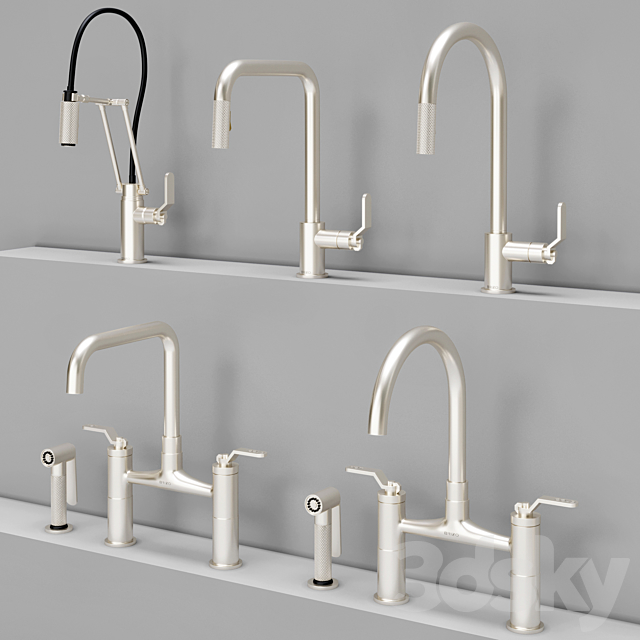 brizo_kitchen_faucet_set 3DS Max Model - thumbnail 5