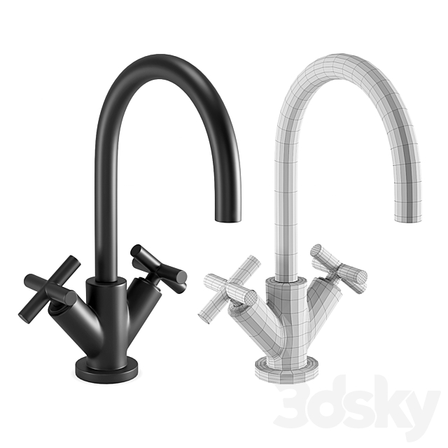 Faucet Set 3 3ds Max - thumbnail 3