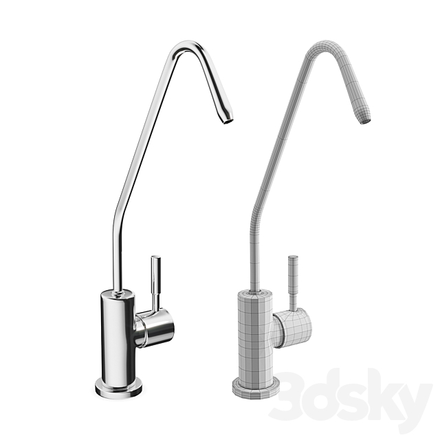 Faucet Set 5 3DS Max Model - thumbnail 3