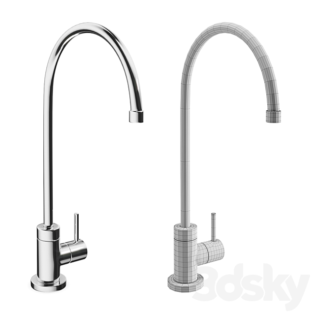 Faucet Set 5 3DS Max Model - thumbnail 4