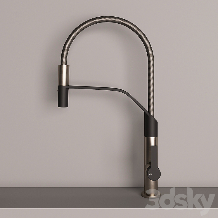 Gessi Mesh Tap 3DS Max - thumbnail 2