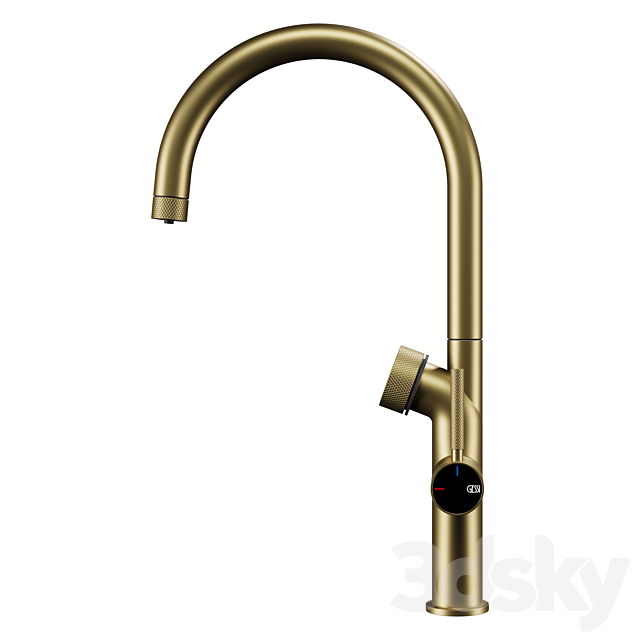 Gessi Vita Kitchen Sink Mixer 60720 3ds Max - thumbnail 3