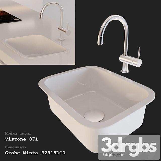 Grohe Minta DC0 32918 I Vistone 871 3dsmax Download - thumbnail 1