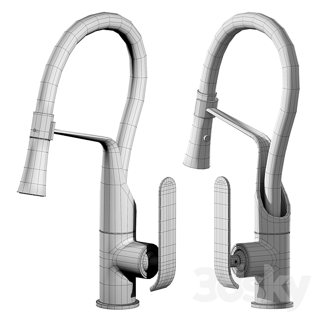 Kitchen faucet Devit Katarina 375X8148 3DS Max Model - thumbnail 3