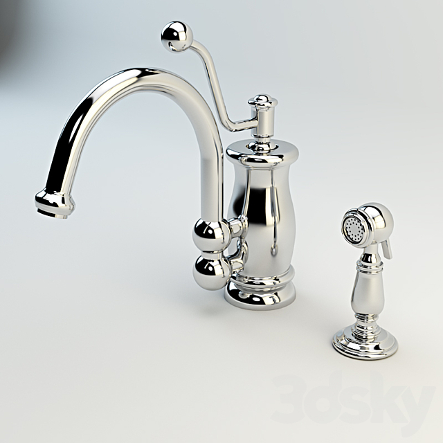 Kitchen faucet Migliore Vivaldi ML.VIV-9920 3ds Max - thumbnail 2