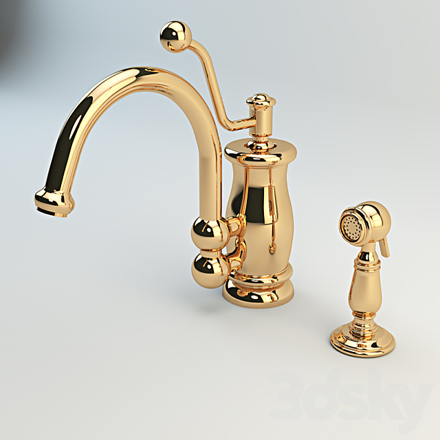 Kitchen faucet Migliore Vivaldi ML.VIV-9920 3ds Max - thumbnail 3