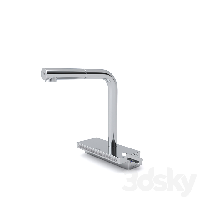 Kitchen Faucets HANSGROHE | Aquno select 3DS Max Model - thumbnail 3